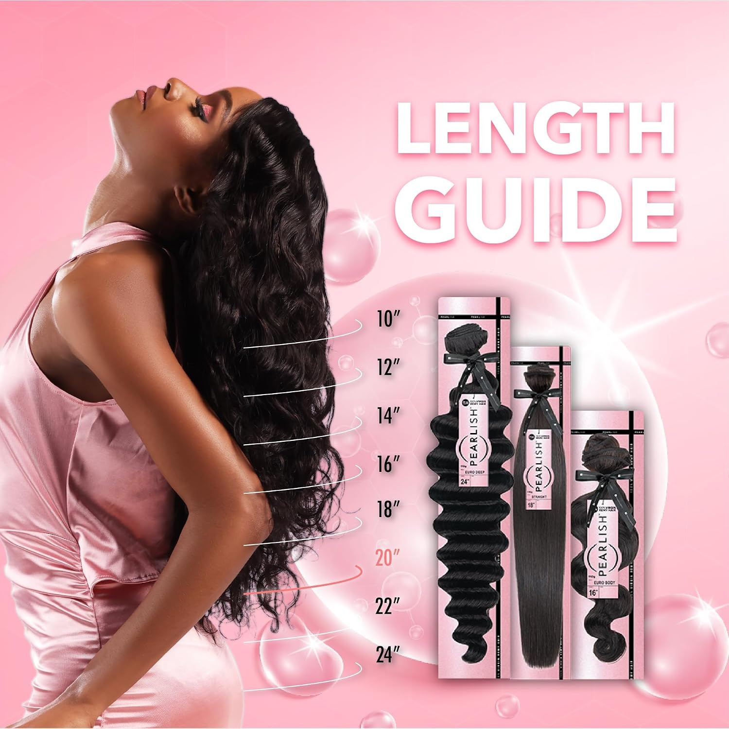 image:imageSensationnel Pearlish Bundle Human HairKinky Straight10 inch NATURALNATURAL