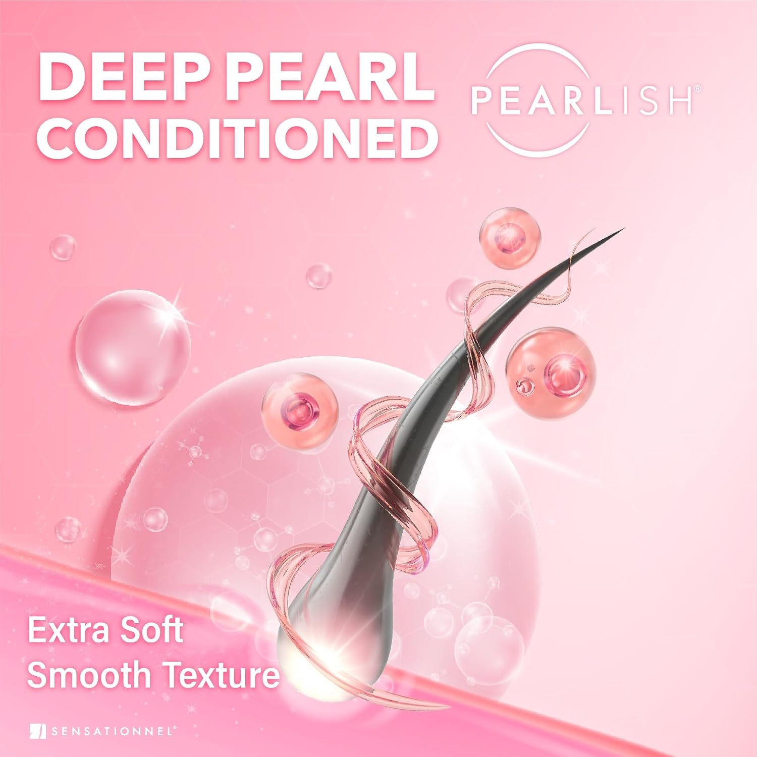 image:imageSensationnel Pearlish Bundle Human HairKinky Straight10 inch NATURALNATURALBLACK