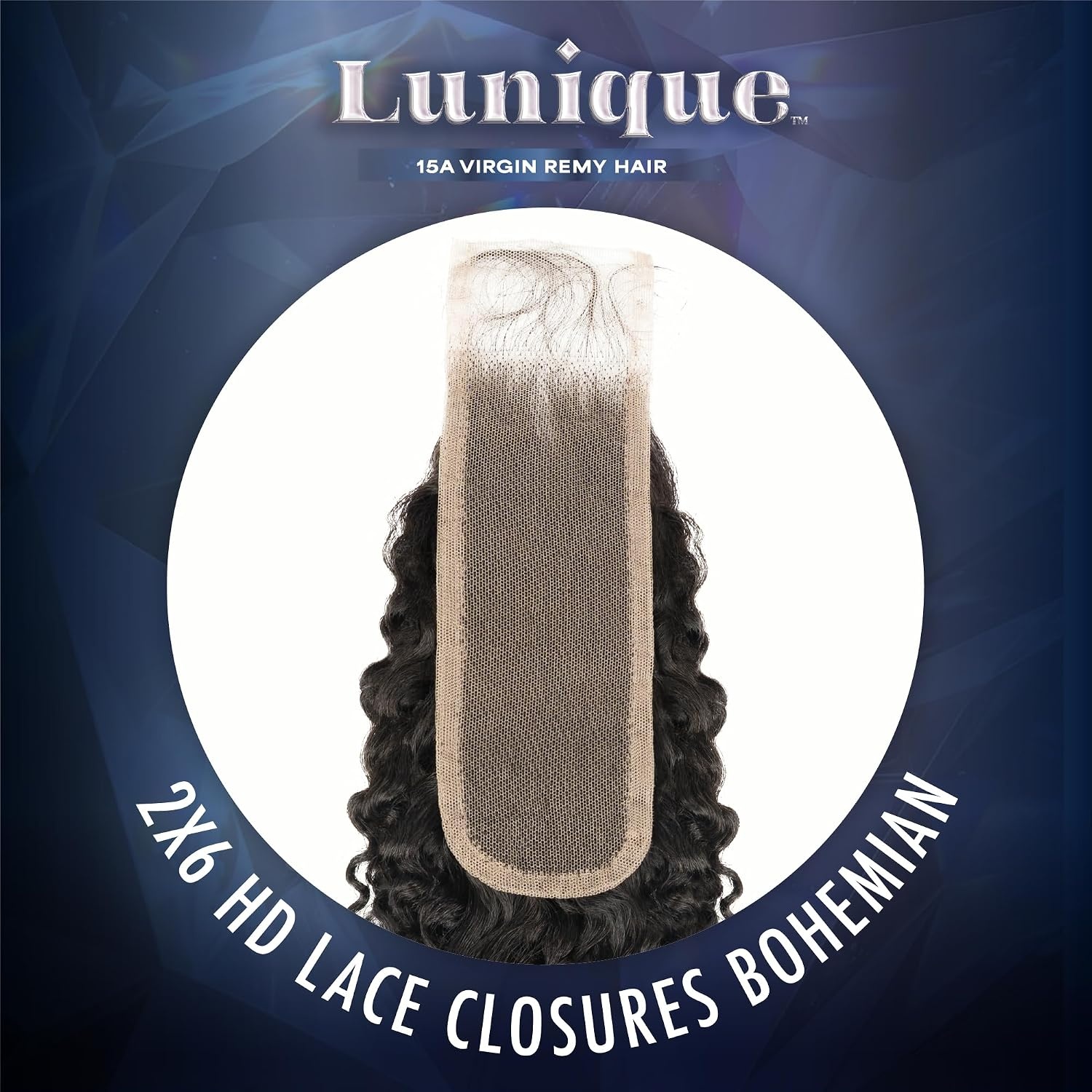image:imageSensationnel Lunique 2x6 ClosureBohemian12 inch NATURALNATURAL