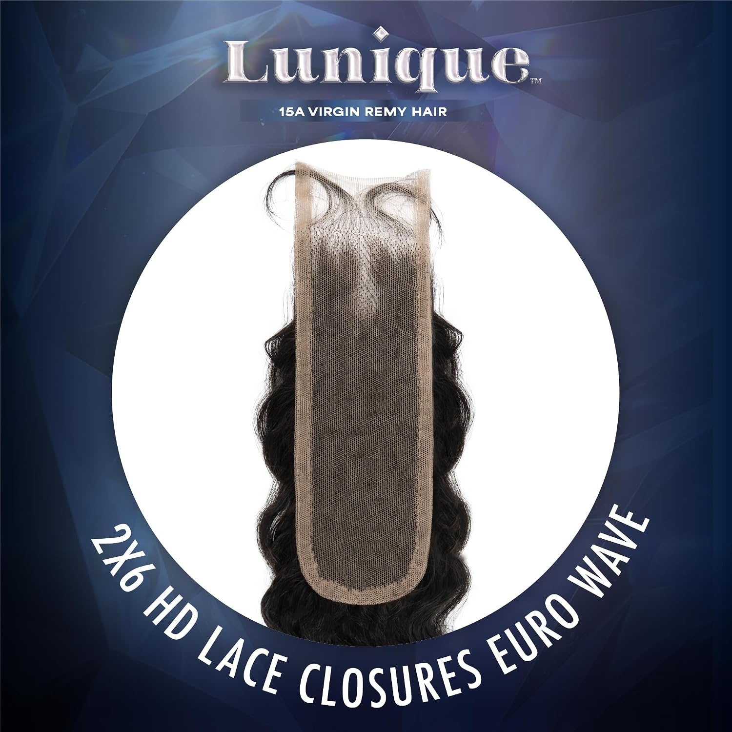 image:imageSensationnel Lunique 2x6 ClosureEuro Wave12 inch NATURALNATURAL
