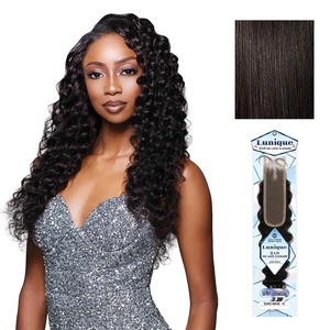 Sensationnel Lunique 2×6 Closure-Euro Wave,12 inch, NATURAL(NATURAL)