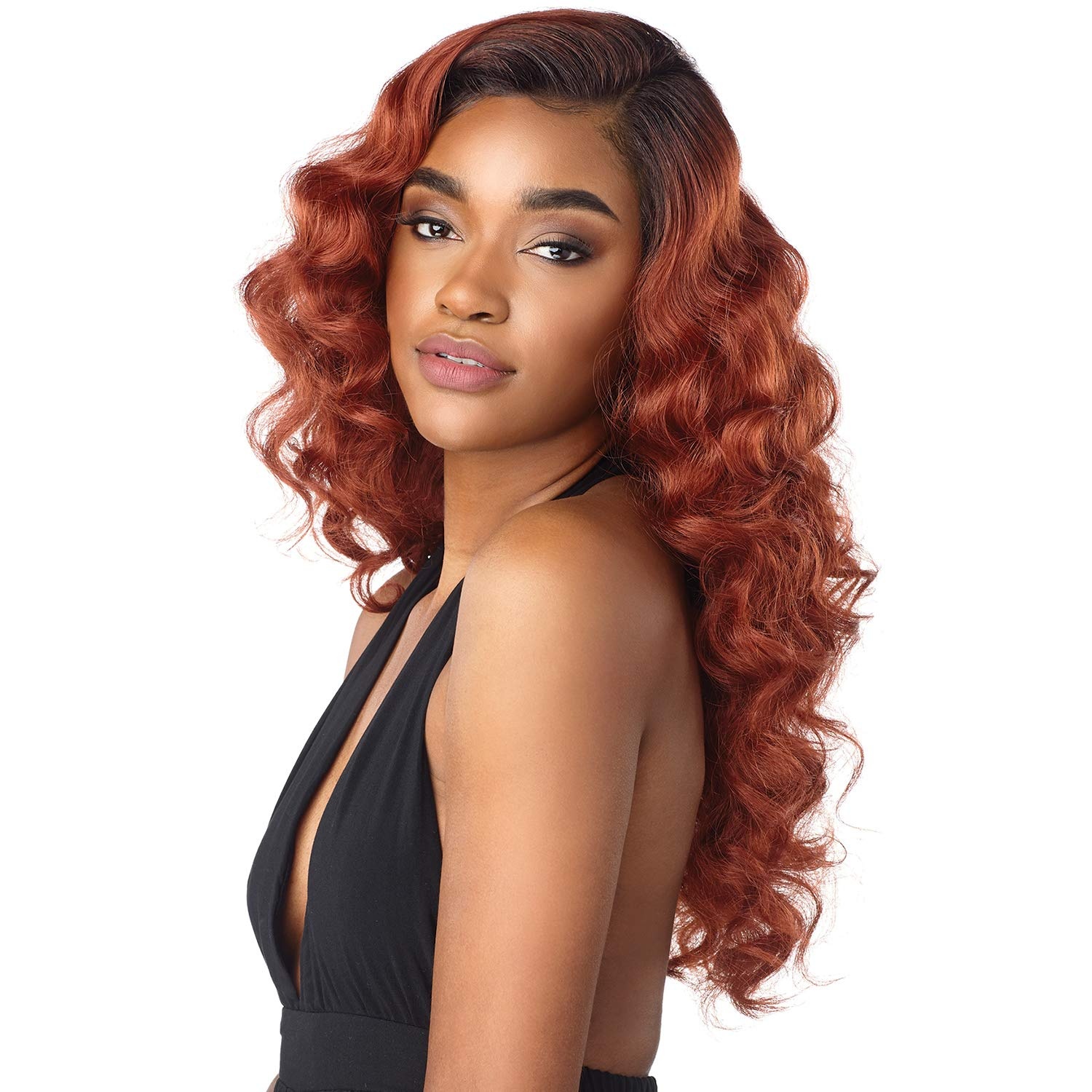 image:imageSensationnel What Lace 13x6 WigDarlene 1 JETBLACKT1BBG