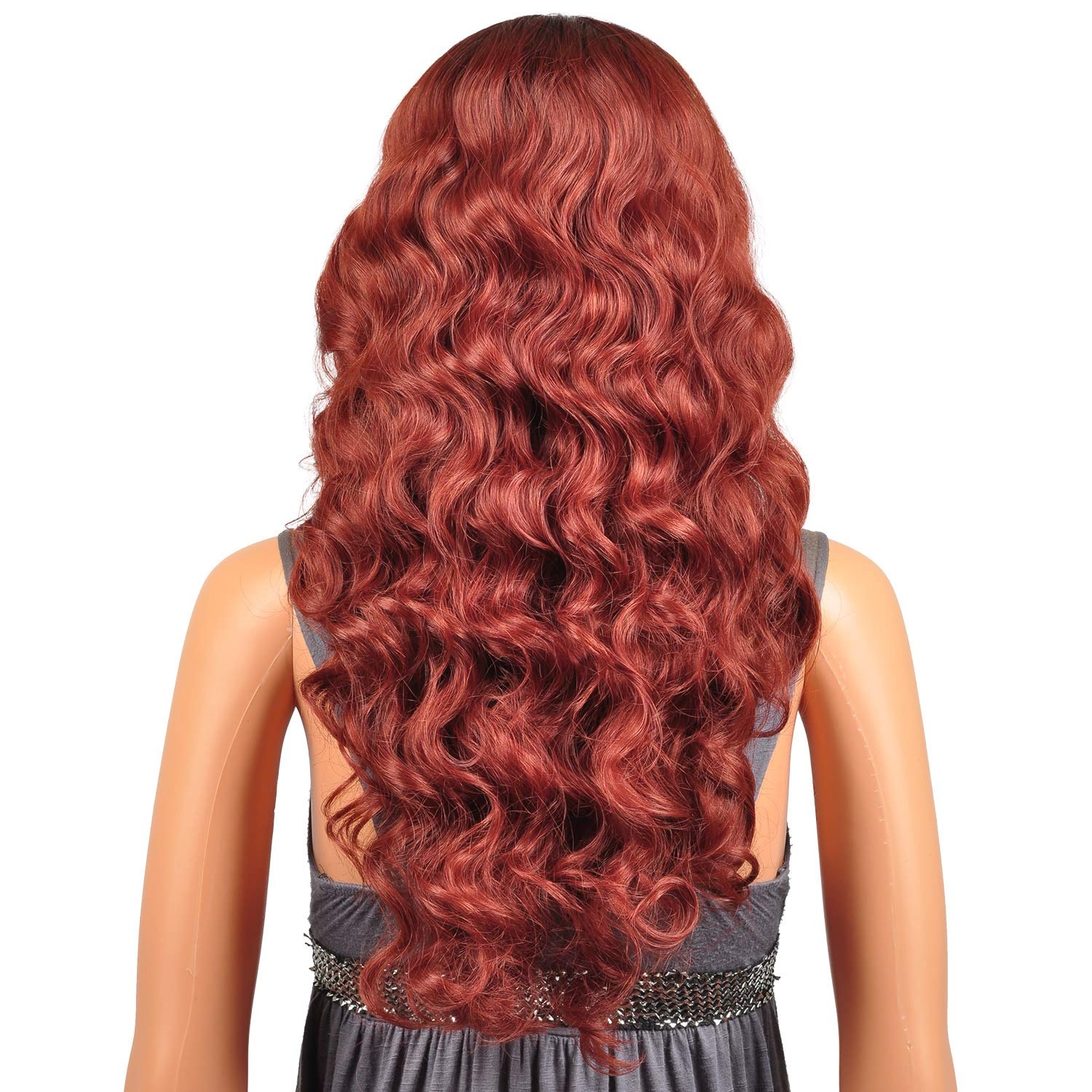 image:imageSensationnel What Lace 13x6 WigDarlene 1 JETBLACKT2MUSTARD