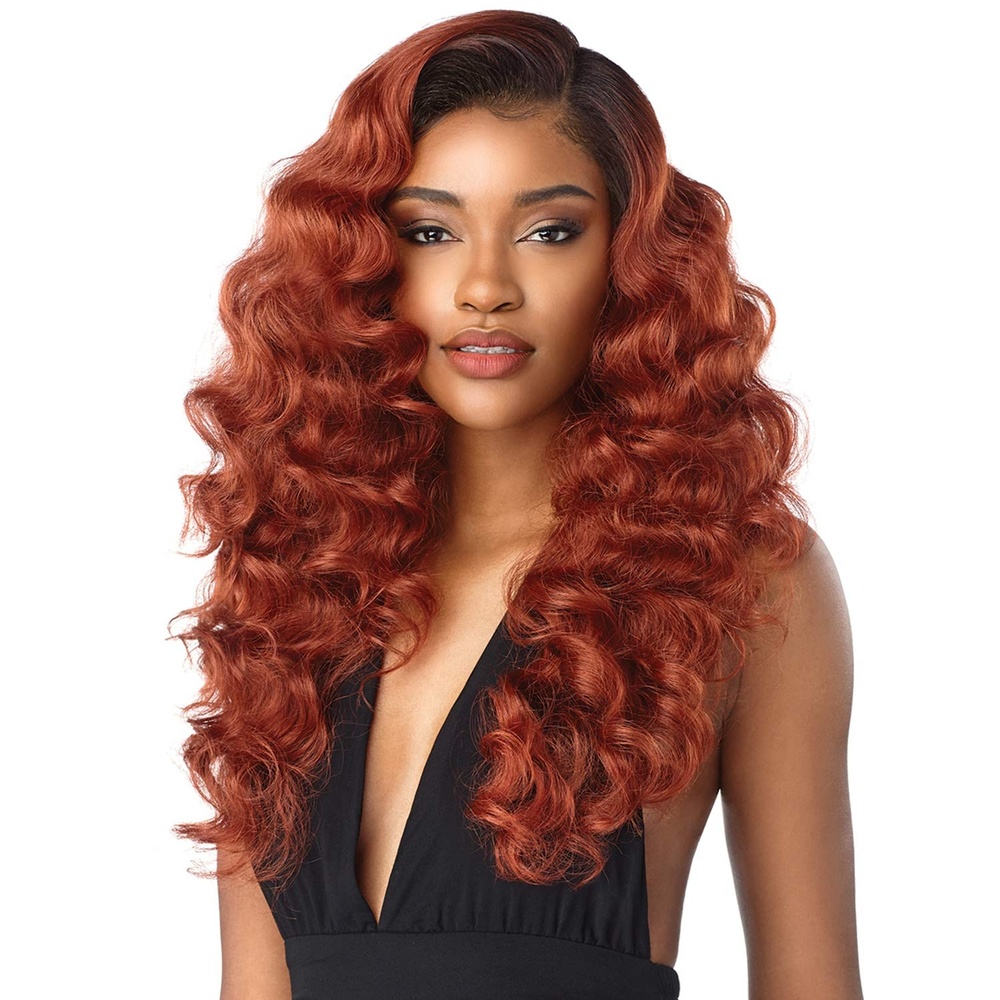 image:imageSensationnel What Lace 13x6 WigDarlene 1 JETBLACK613 BLONDE