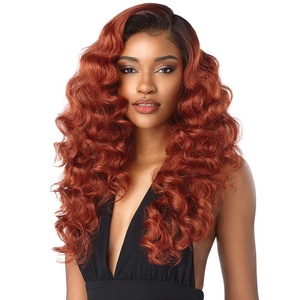 Sensationnel What Lace 13×6 Wig-Darlene, 1 JETBLACK(613 BLONDE)
