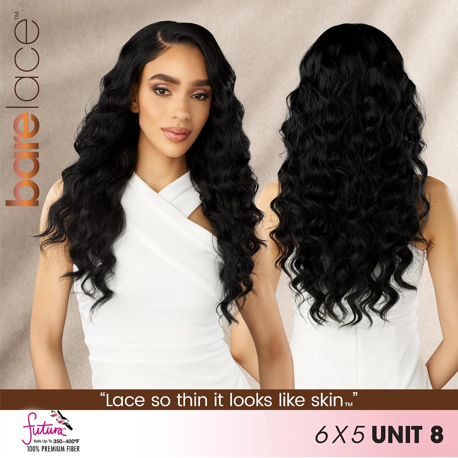 image:imageSensationnel Bare Lace 6x5 LacewigUnit 8 1 JETBLACK1B OFFBLACK