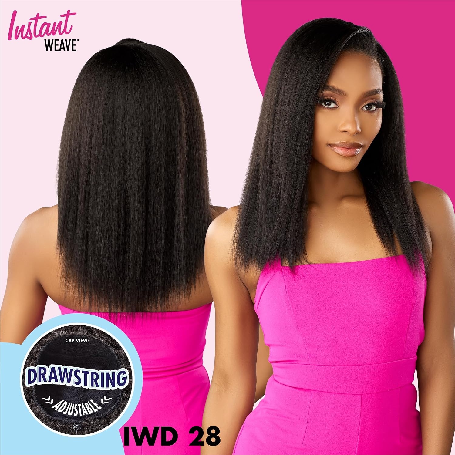 image:imageSensationnel Instant Weave Half Wig 28 1 JETBLACKF1B27