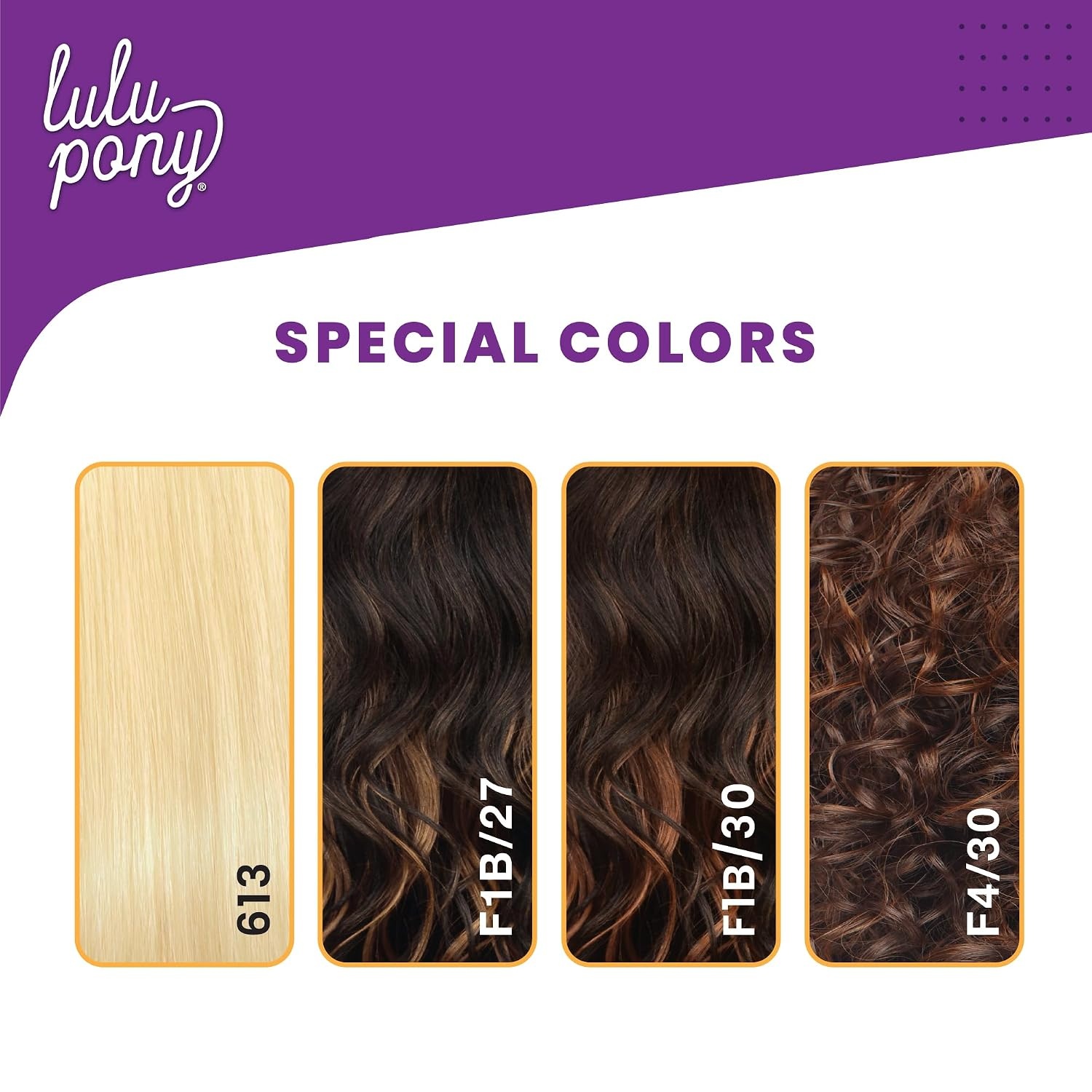 image:imageSensationnel Lulu Pony Ponytail DrawstringBaylor 1 JETBLACK1B OFFBLACK