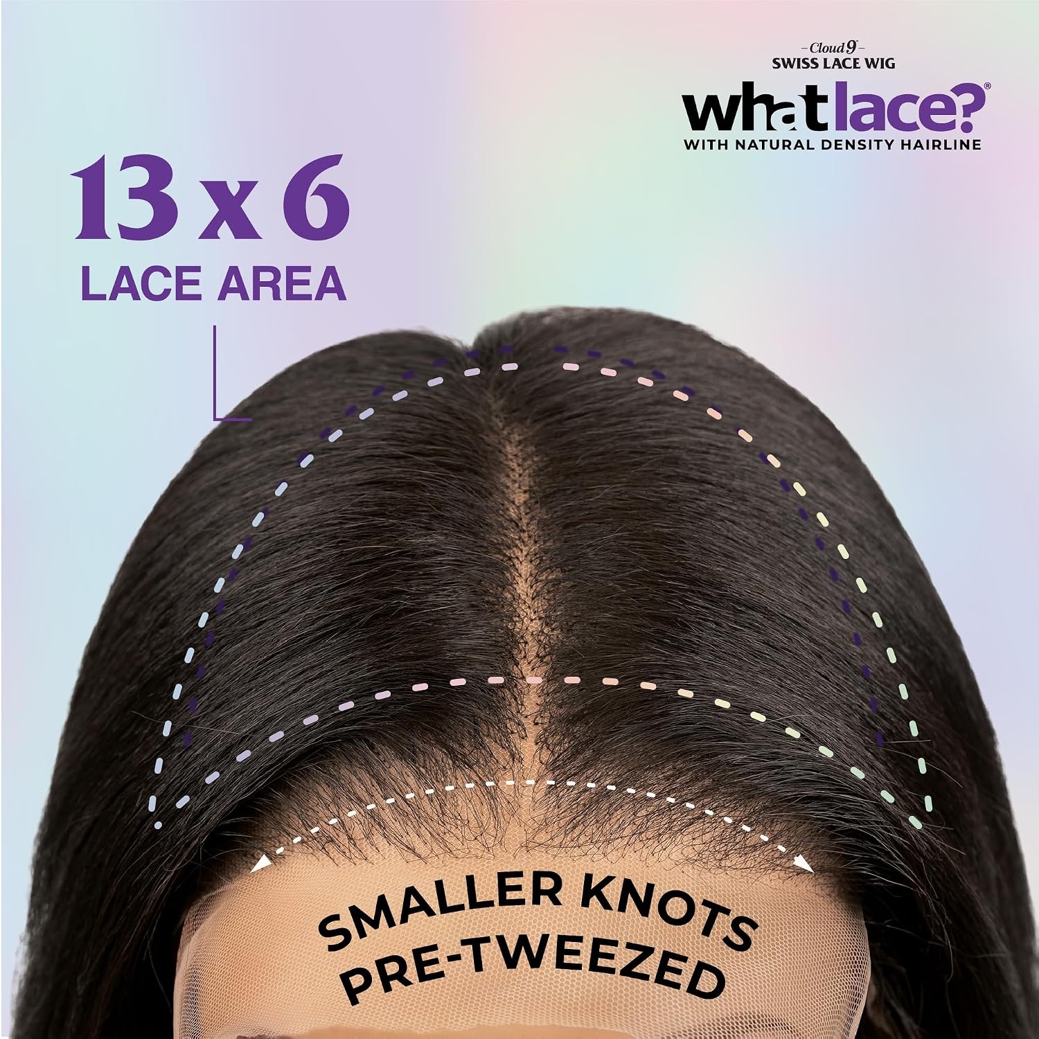 image:imageSensationnel What Lace 13x6 WigGlenna Long 28 Inch 1 JETBLACKLIGHTASHBROWN