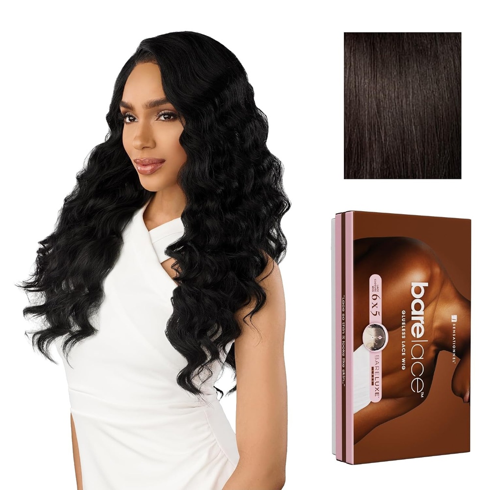 image:imageSensationnel Bare Lace 6x5 LacewigUnit 8 1 JETBLACK2 DARKBROWN