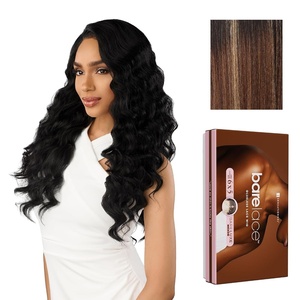 Sensationnel Bare Lace 6×5 Lacewig-Unit 8, 1 JETBLACK(BALAYAGECARAMEL)