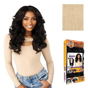 Sensationnel CKCO Kinkyedges Wig-Kinky Body Wave 24 Inch, 1 JETBLACK(BEIGEBLONDE)