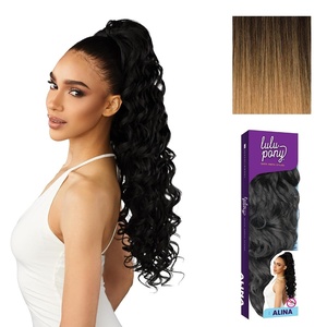 Sensationnel Lulu Pony Ponytail Drawstring-Alina, 1 JETBLACK(T2/27)