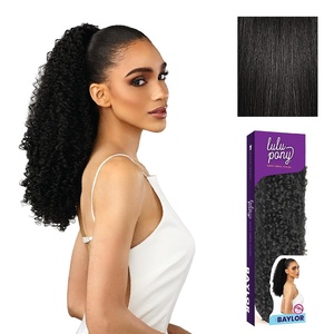 Sensationnel Lulu Pony Ponytail Drawstring-Baylor, 1 JETBLACK(1B OFFBLACK)