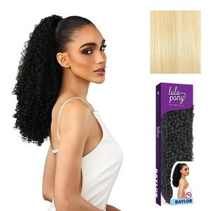 Sensationnel Lulu Pony Ponytail Drawstring-Baylor, 1 JETBLACK(613 BLONDE)