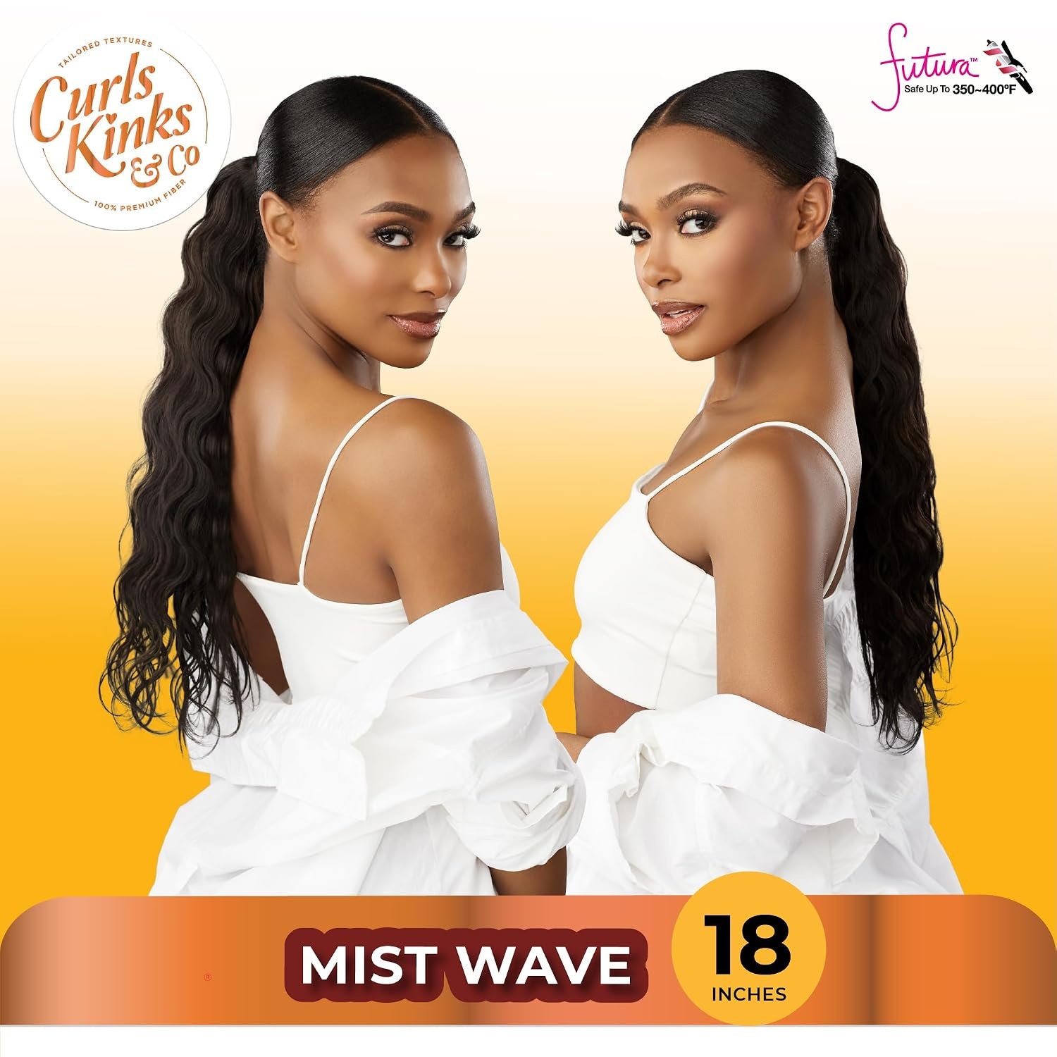 image:imageSensationnel CKCO Synthetic BundleMist Wave 18 inch 1 JETBLACKS430